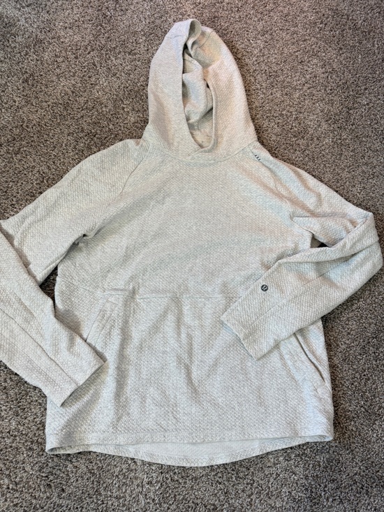 lululemon athletica Other - Lululemon At Ease Hoodie Sz M White Opal